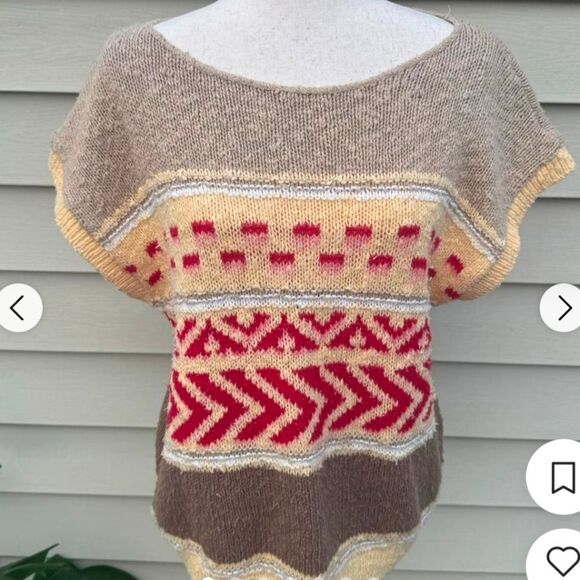 Villager Women's multi Jumper sweater vest - Picture 1 of 6